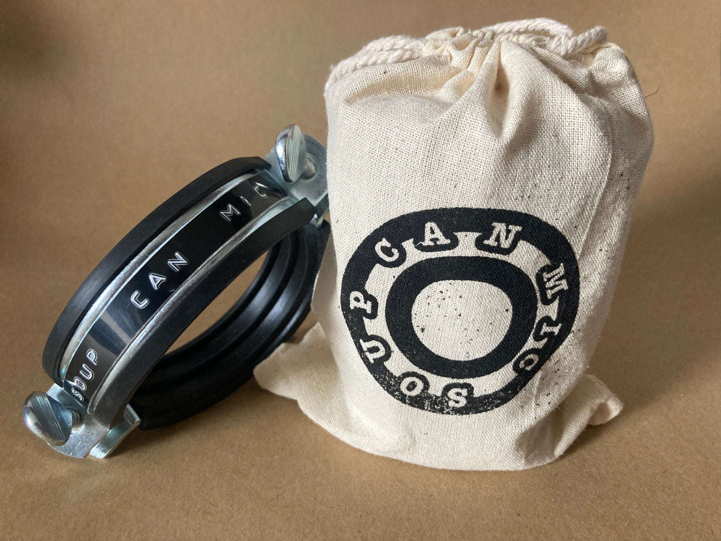 Soup Can Mic and Clip